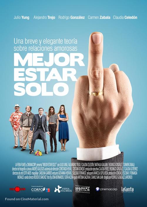 Mejor estar solo - Chilean Movie Poster