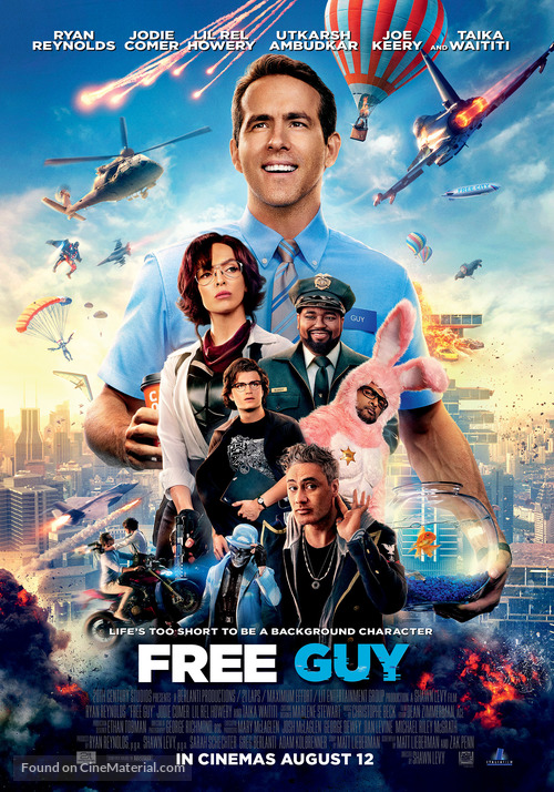 Free Guy - Egyptian Movie Poster