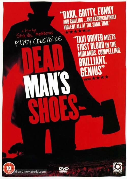 Dead Man&#039;s Shoes - British DVD movie cover