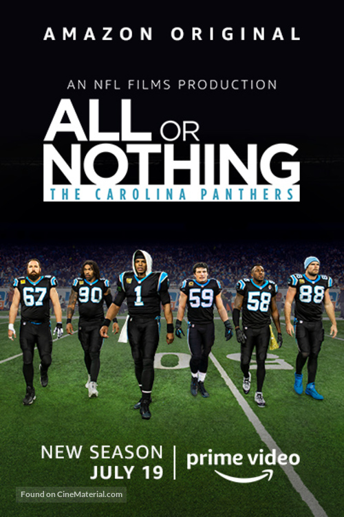 &quot;All or Nothing: Carolina Panthers&quot; - Movie Poster