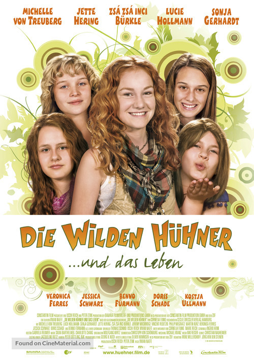 Wilden H&uuml;hner und das Leben, Die - German Movie Poster