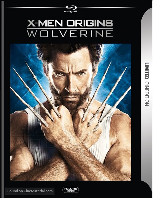 X-Men Origins: Wolverine - German Blu-Ray movie cover