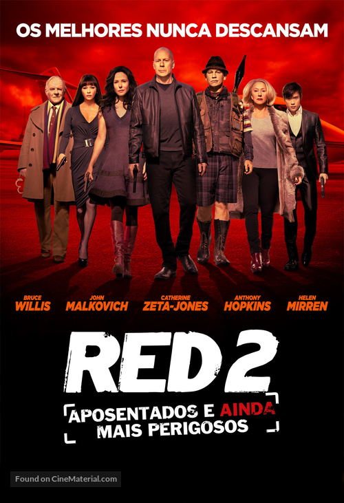 RED 2 - Brazilian DVD movie cover