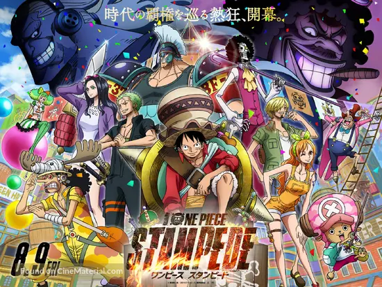 One Piece: Stampede - Japanese Movie Poster