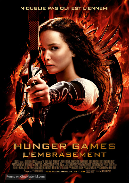 The Hunger Games: Catching Fire - Swiss Movie Poster