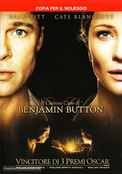 The Curious Case of Benjamin Button - Italian Movie Cover