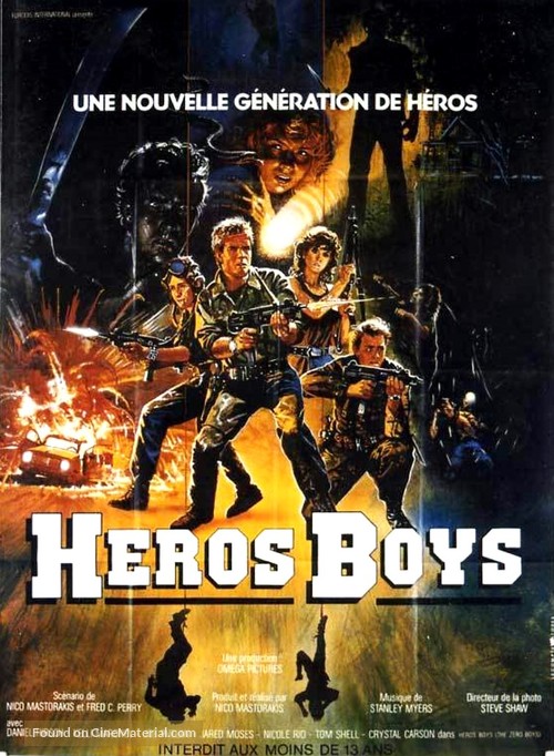 The Zero Boys - French Movie Poster