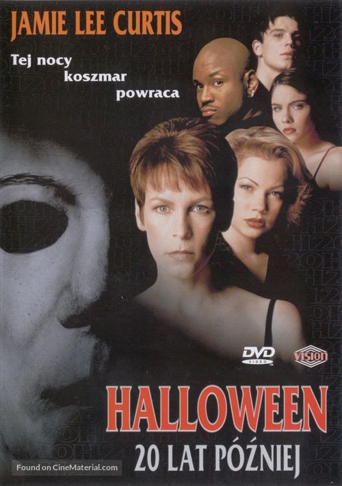 Halloween H20: 20 Years Later - Polish Movie Cover
