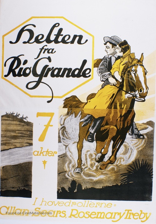 Rio Grande - Norwegian Movie Poster