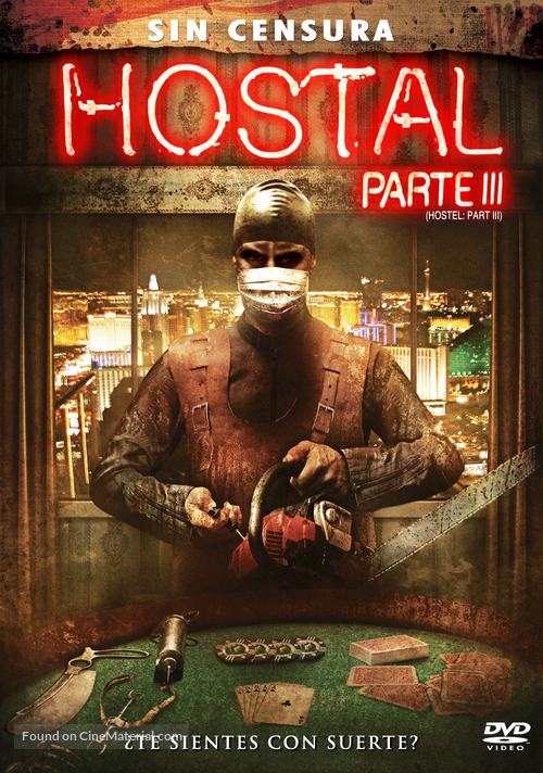 Hostel: Part III - Mexican Movie Cover