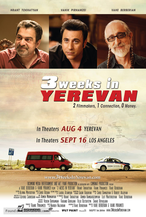 3 Weeks in Yerevan - Movie Poster