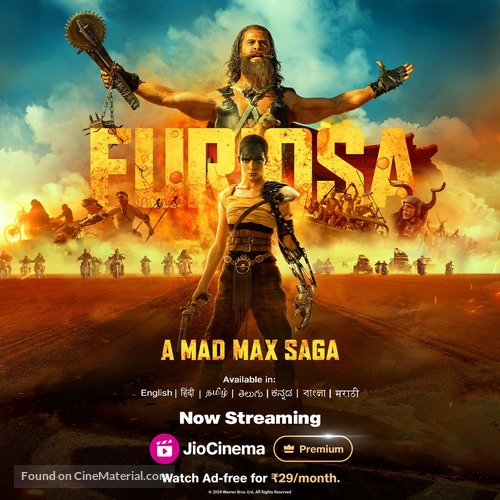 Furiosa: A Mad Max Saga - Indian Movie Poster