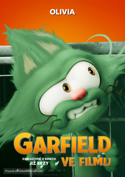 The Garfield Movie - Czech Movie Poster