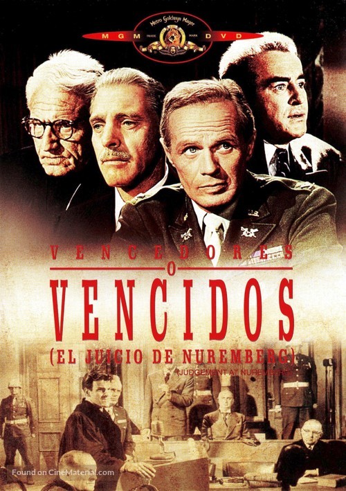 Judgment at Nuremberg - Spanish DVD movie cover