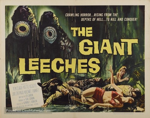 Attack of the Giant Leeches - Movie Poster