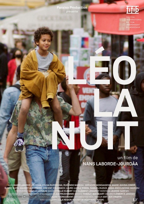 L&eacute;o la nuit - French Movie Poster