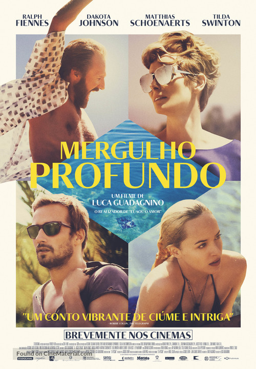 A Bigger Splash - Portuguese Movie Poster