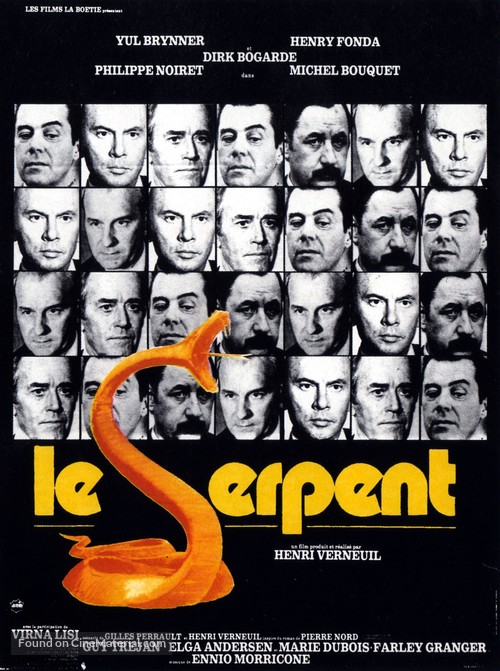 Le serpent - French Movie Poster