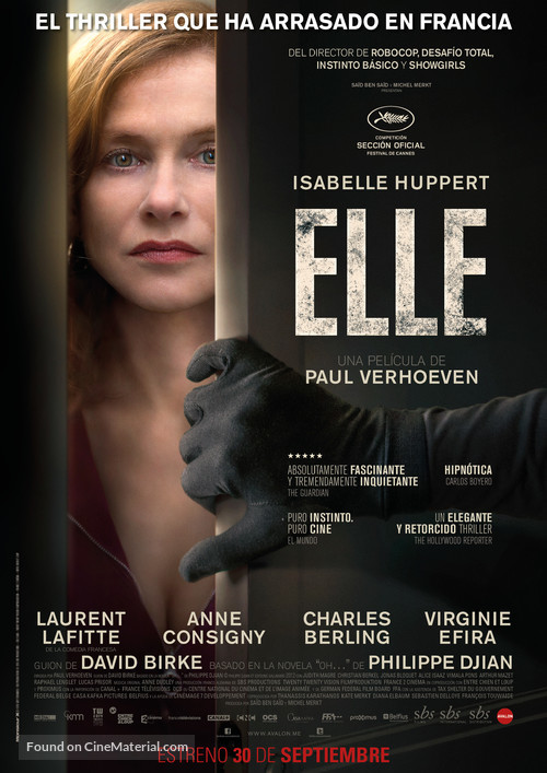 Elle - Spanish Movie Poster