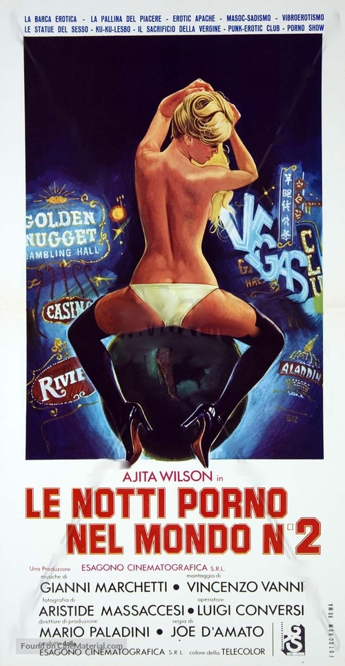 Le notti porno nel mondo n&ordm; 2 - Italian Movie Poster