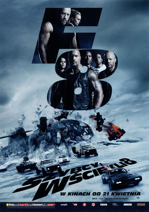 The Fate of the Furious - Polish Movie Poster