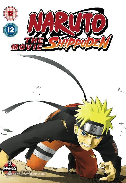 Gekij&ocirc;-ban Naruto shipp&ucirc;den - British DVD movie cover