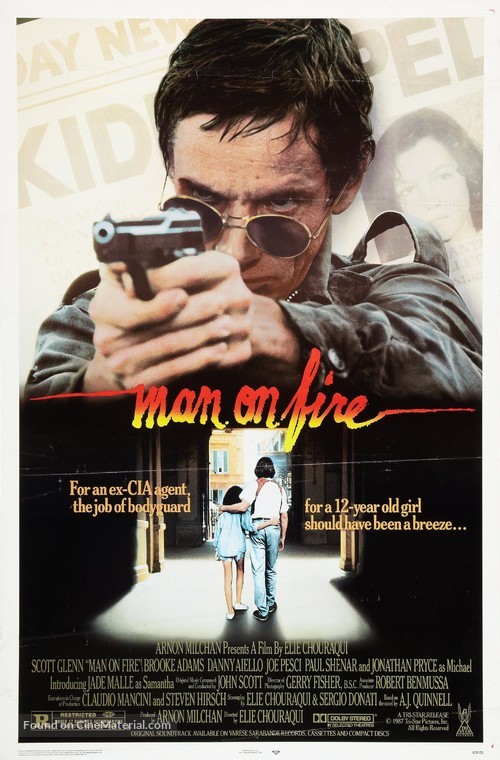 Man on Fire - Movie Poster
