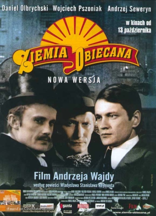 Ziemia obiecana - Polish Movie Poster