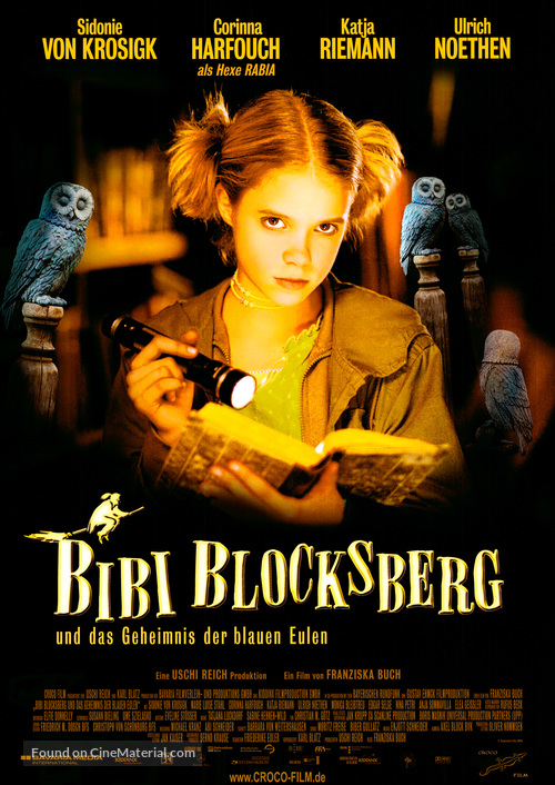 Bibi Blocksberg und das Geheimnis der blauen Eulen - German Movie Poster