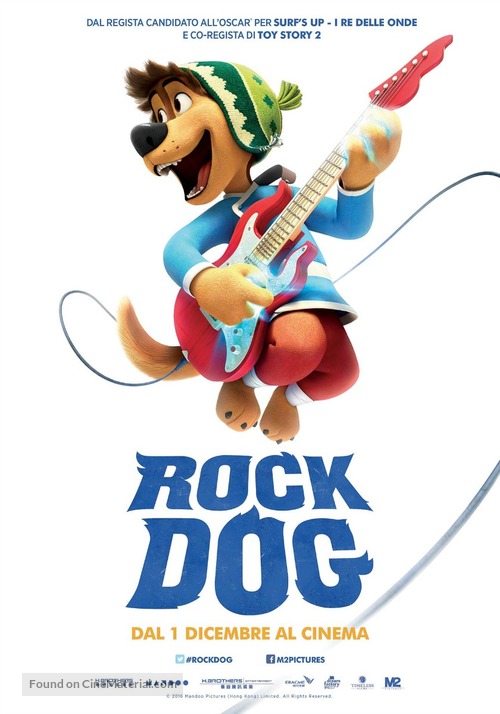 Rock Dog - Italian Movie Poster