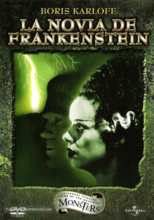 Bride of Frankenstein - Spanish Movie Cover