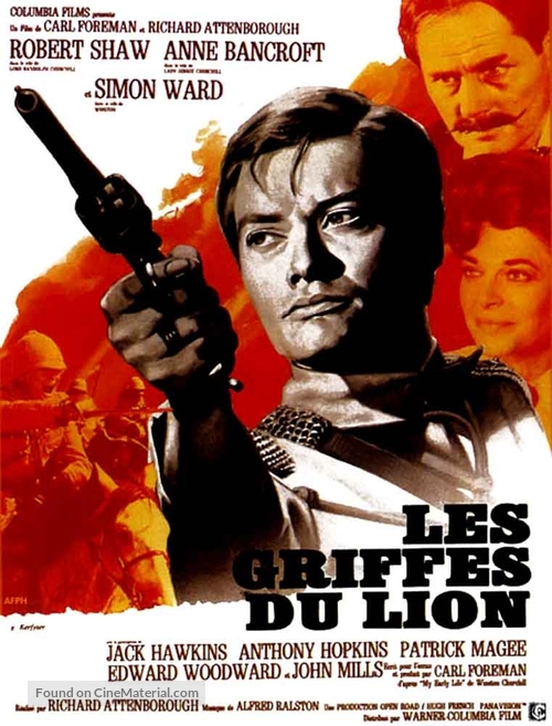 Young Winston - French Movie Poster
