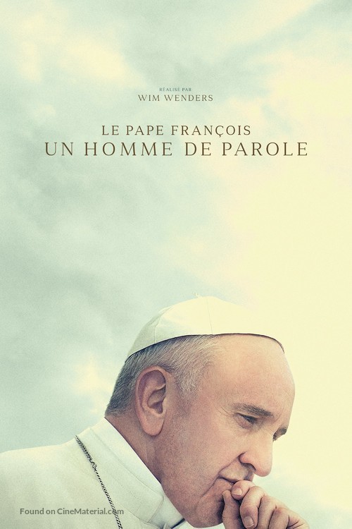 Pope Francis: A Man of His Word - French Movie Cover