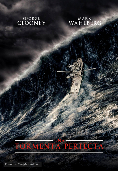 The Perfect Storm - Argentinian Movie Cover
