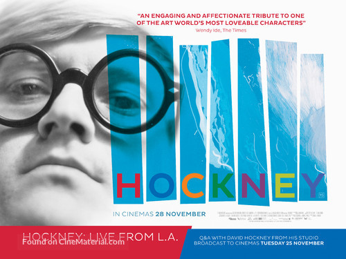 Hockney - British Movie Poster