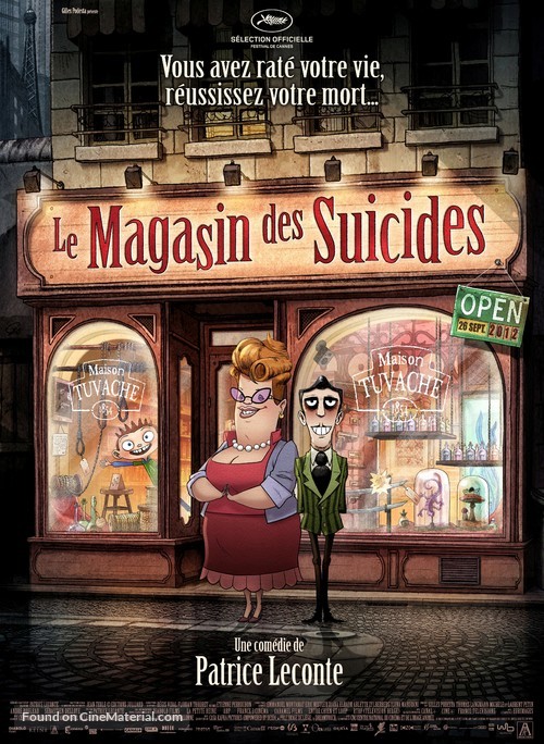 Le magasin des suicides - French Movie Poster
