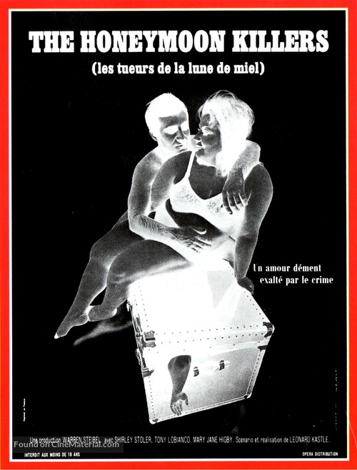 The Honeymoon Killers - French Movie Poster