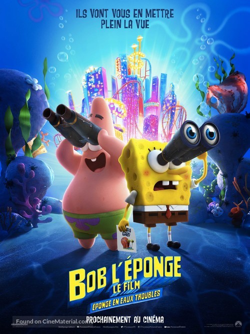 The SpongeBob Movie: Sponge on the Run - French Movie Poster