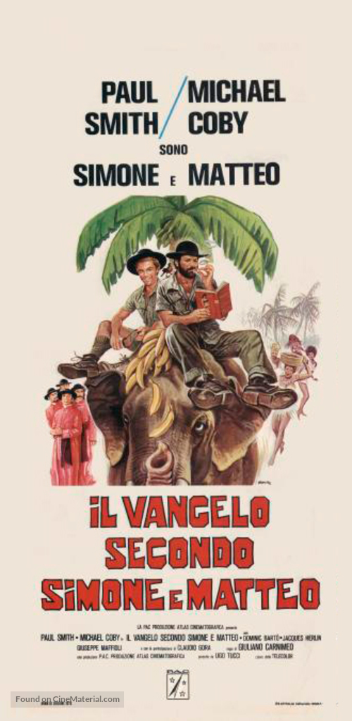 Il vangelo secondo Simone e Matteo - Italian Movie Poster