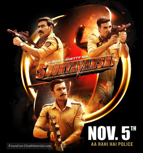 Sooryavanshi - Indian Movie Poster