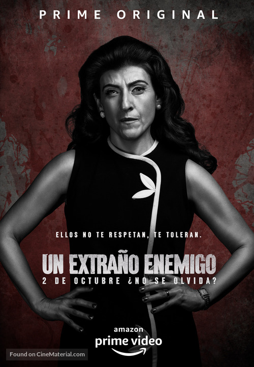 &quot;Un extra&ntilde;o enemigo&quot; - Mexican Movie Poster