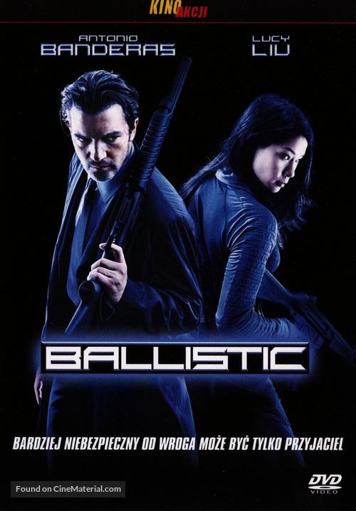 Ballistic: Ecks vs. Sever - Polish DVD movie cover