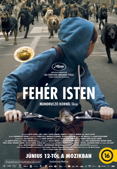 Feh&eacute;r isten - Hungarian Movie Poster