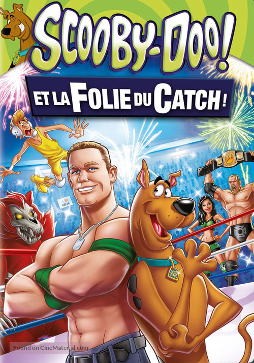 Scooby-Doo! WrestleMania Mystery - French DVD movie cover