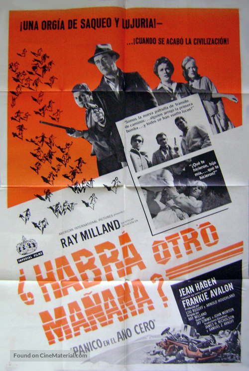 Panic in Year Zero! - Mexican Movie Poster