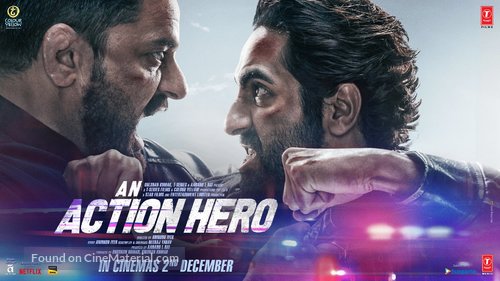 An Action Hero - Indian Movie Poster