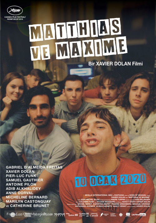 Matthias &amp; Maxime - Turkish Movie Poster