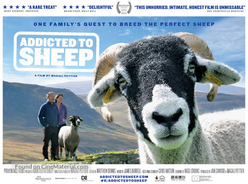 Addicted to Sheep - British Movie Poster