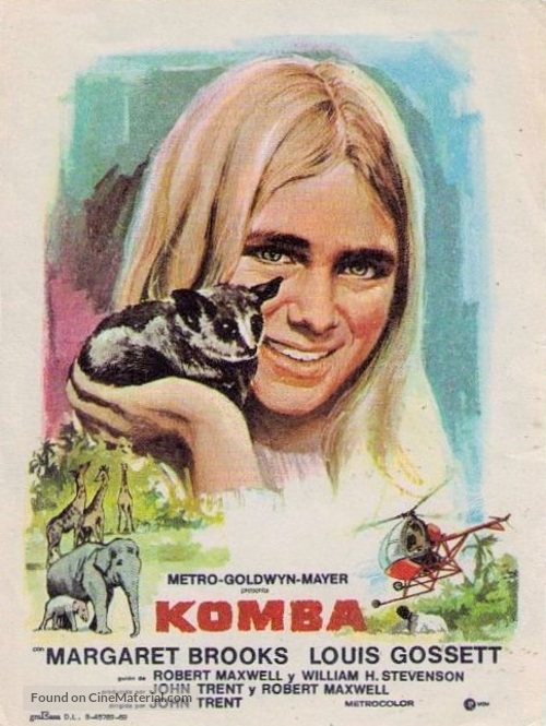 The Bushbaby - Spanish Movie Poster