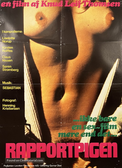 Rapportpigen - Danish Movie Poster